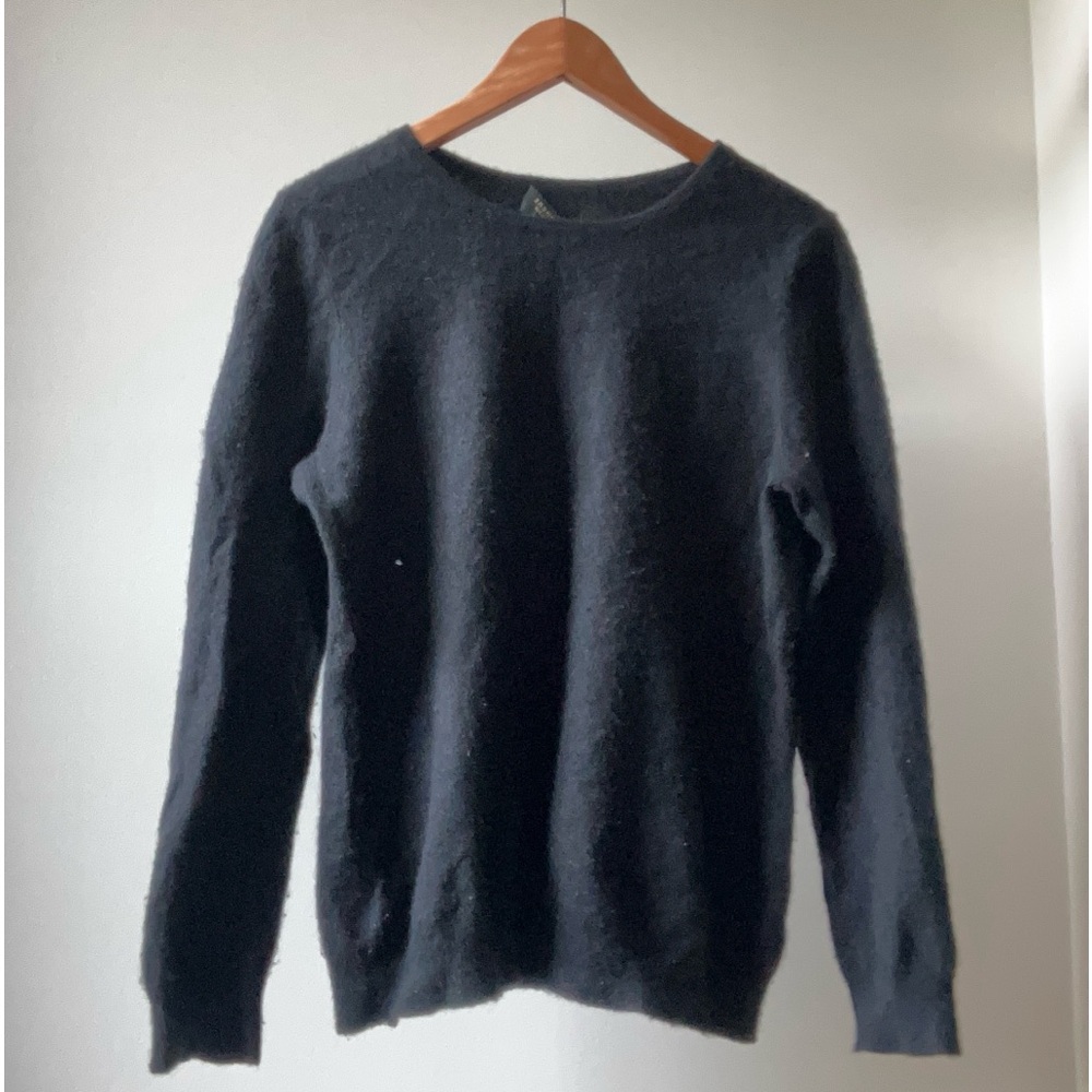 Charter Club Black Cashmere Sweater